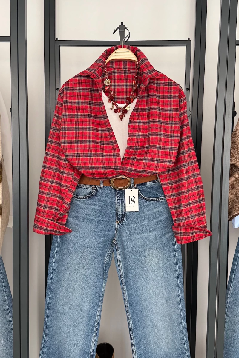 oversize-ekose-gomlek-kirmizi-86953990-sw1400sh2100.webp